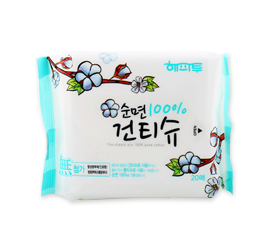 Happy too cotton 100% dry tissue